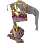 Purple/Gold Mini Wesley Tang Costume