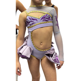 Purple/Gold Mini Wesley Tang Costume