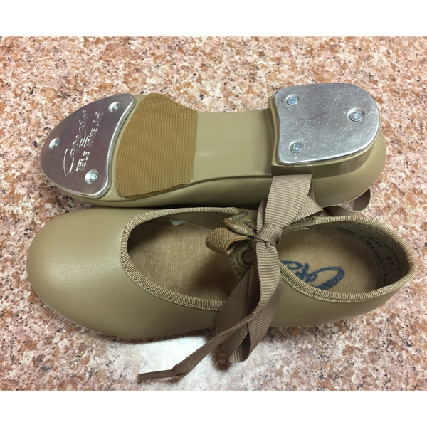 Tan girls 2025 tap shoes